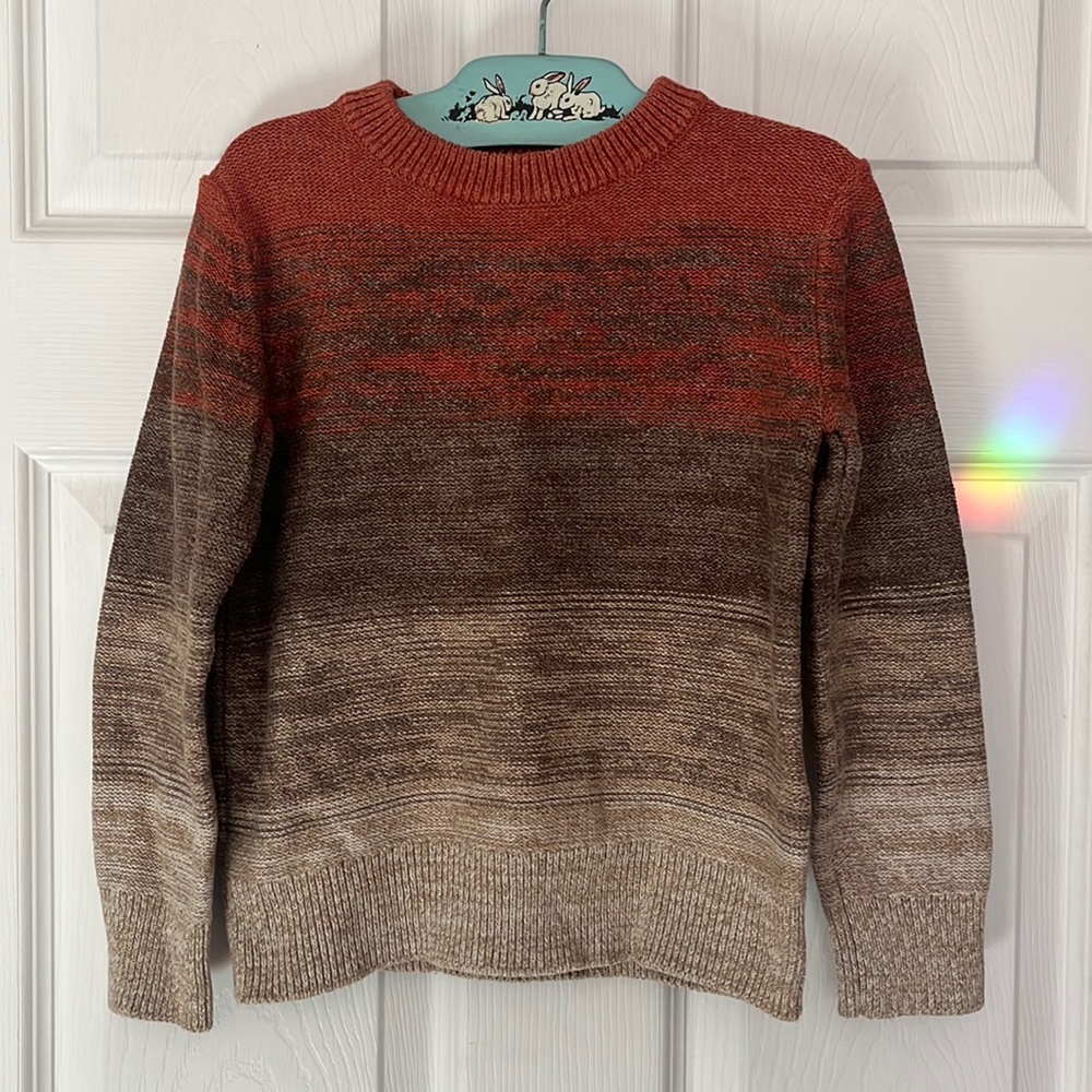 Gap kids earth tones sweater, size 5